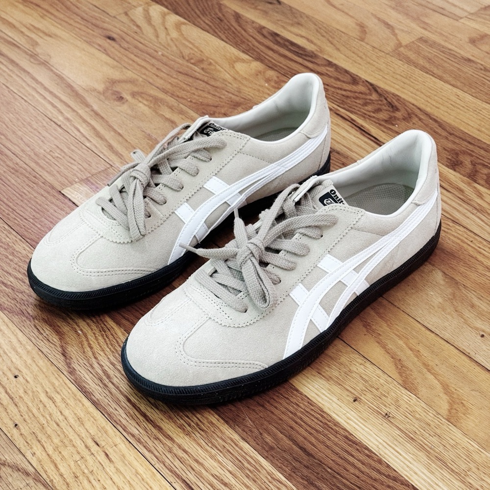 NEW Onitsuka Tiger, Style Tokuten, Color Wood Crepe/White, Men’s Size US 10.0, - Picture 2 of 12